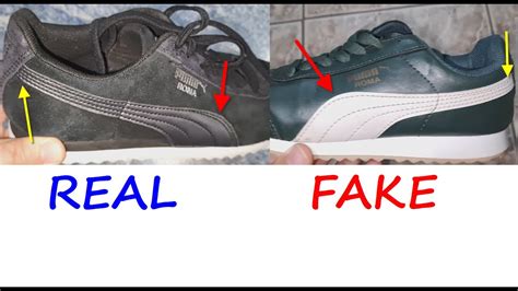 puma shoes original vs fake|how to tell if puma shoes are fake.